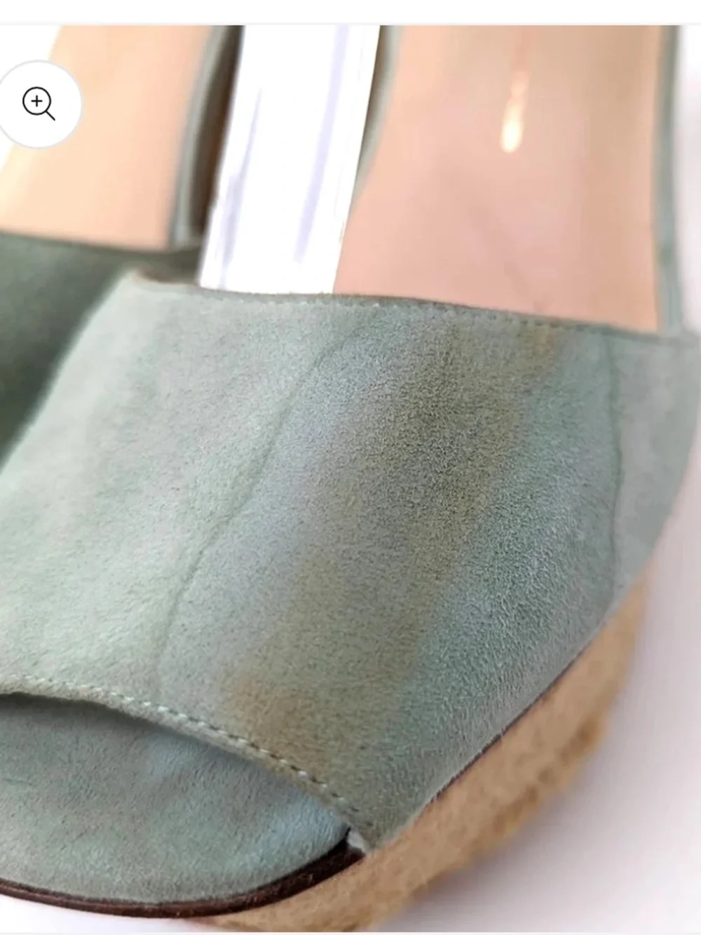 Dolce Vita Women’s Mint Green Espadrille Wedge Sandals